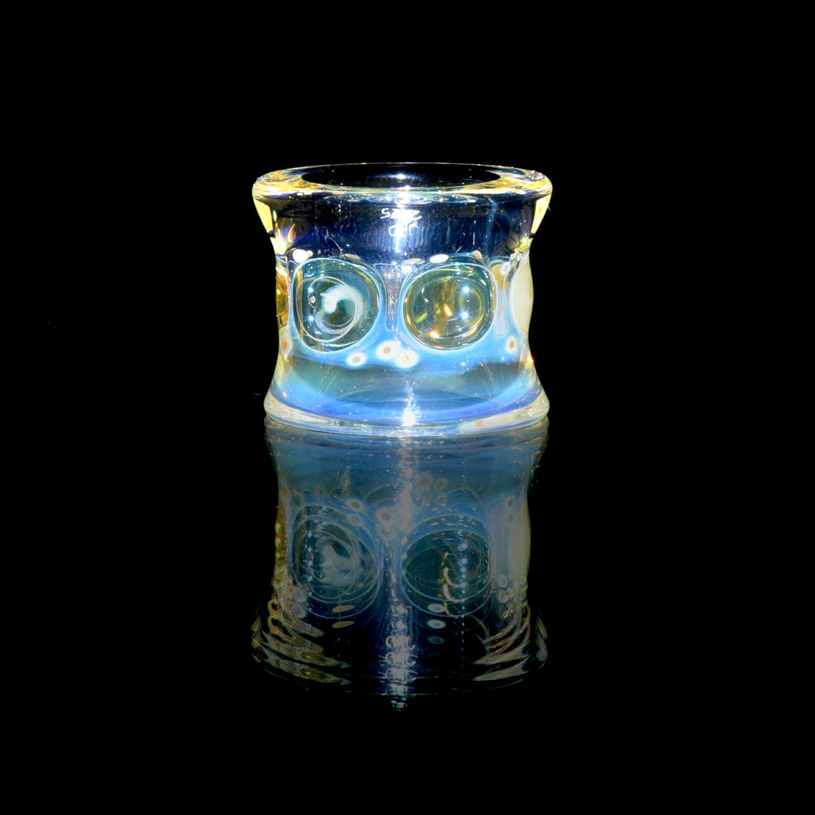 Fumed Marble Holder/Bead w/ Millies
