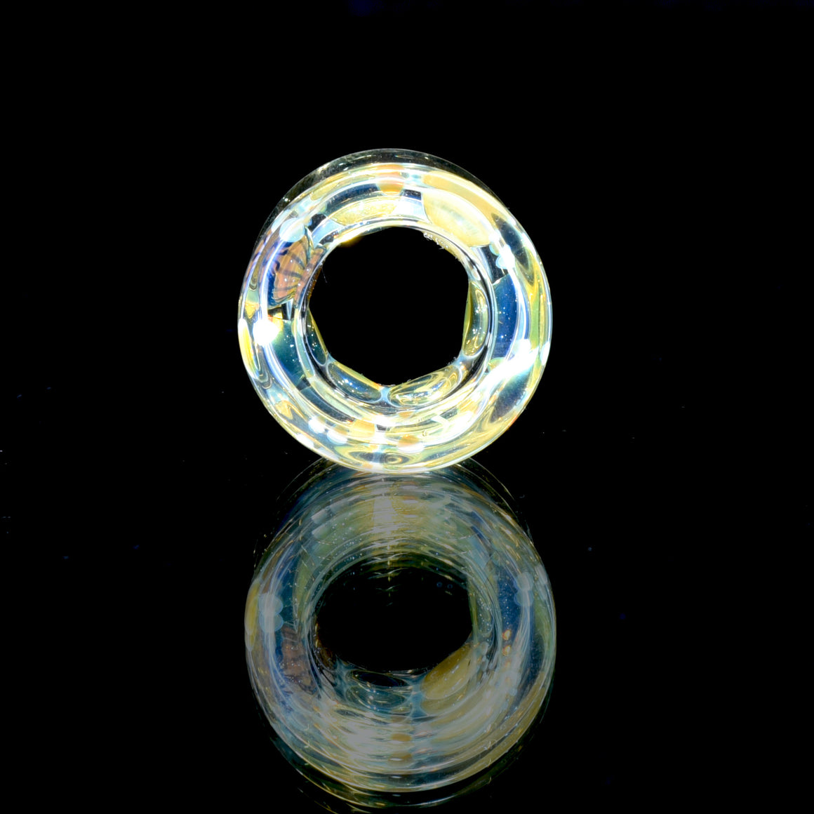Fumed Marble Holder/Bead w/ Millies