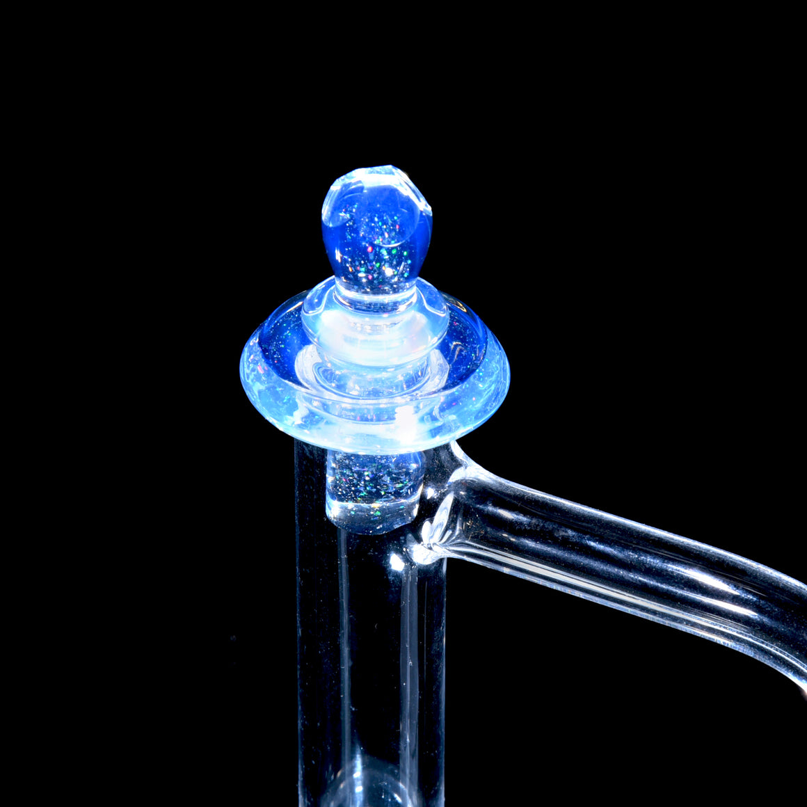 Faceted Crushed Opal Full-color Control Tower Cap - Moonstone