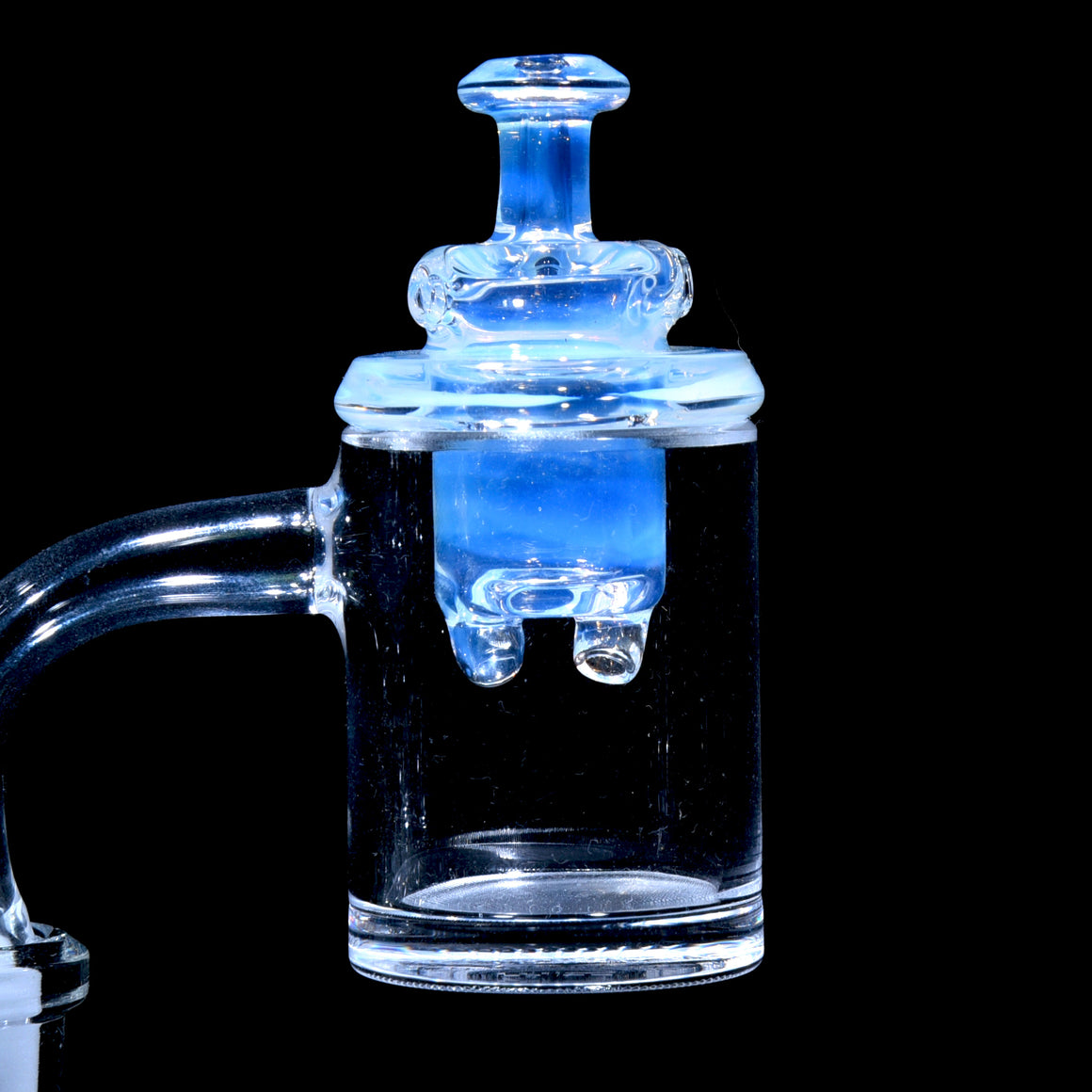 Full-color Dual-intake Spinner Cap for 25-30mm Bucket Bangers - Moonstone