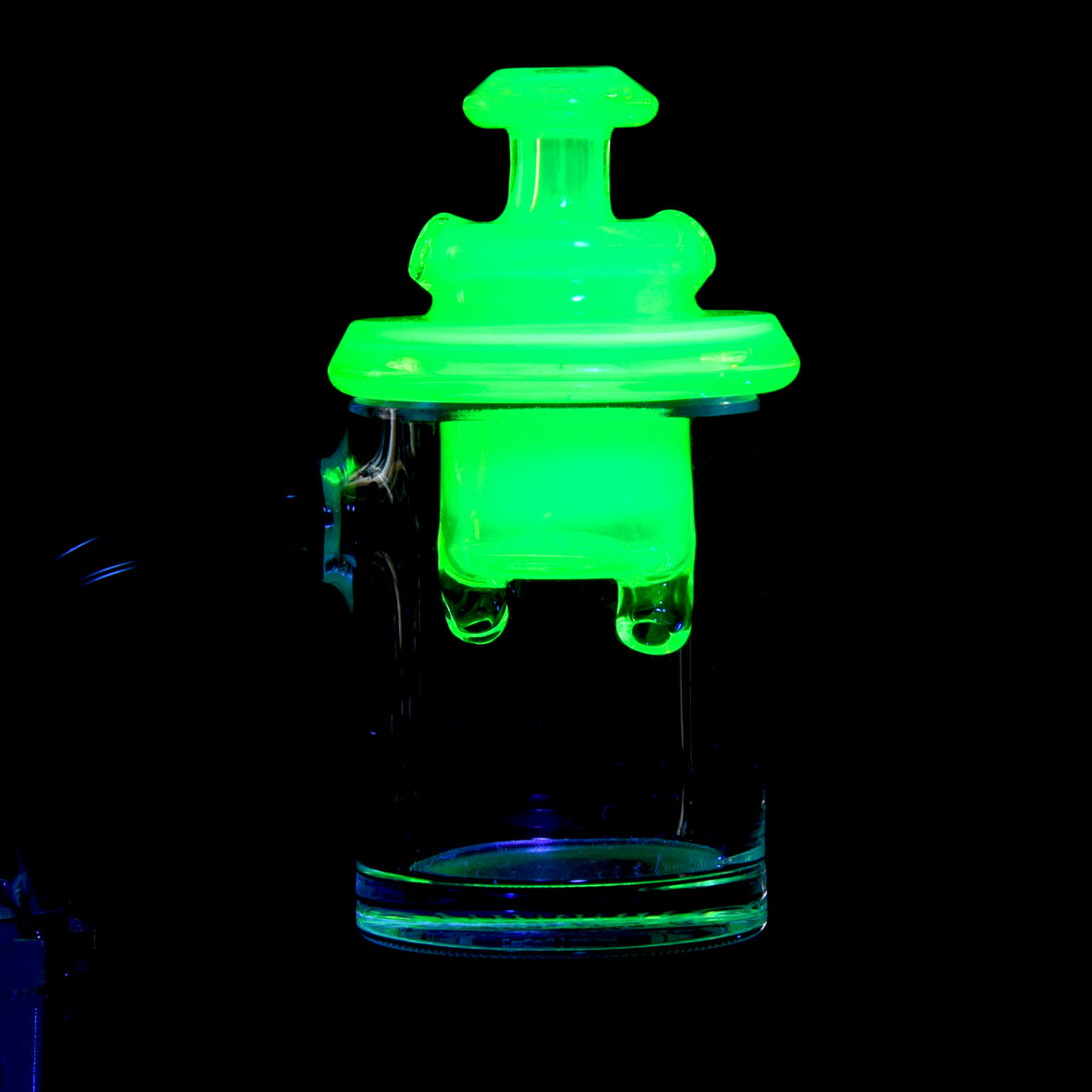 UV Full-color Dual-intake Spinner Cap for 25-30mm Bucket Bangers - Ion over Moonstone