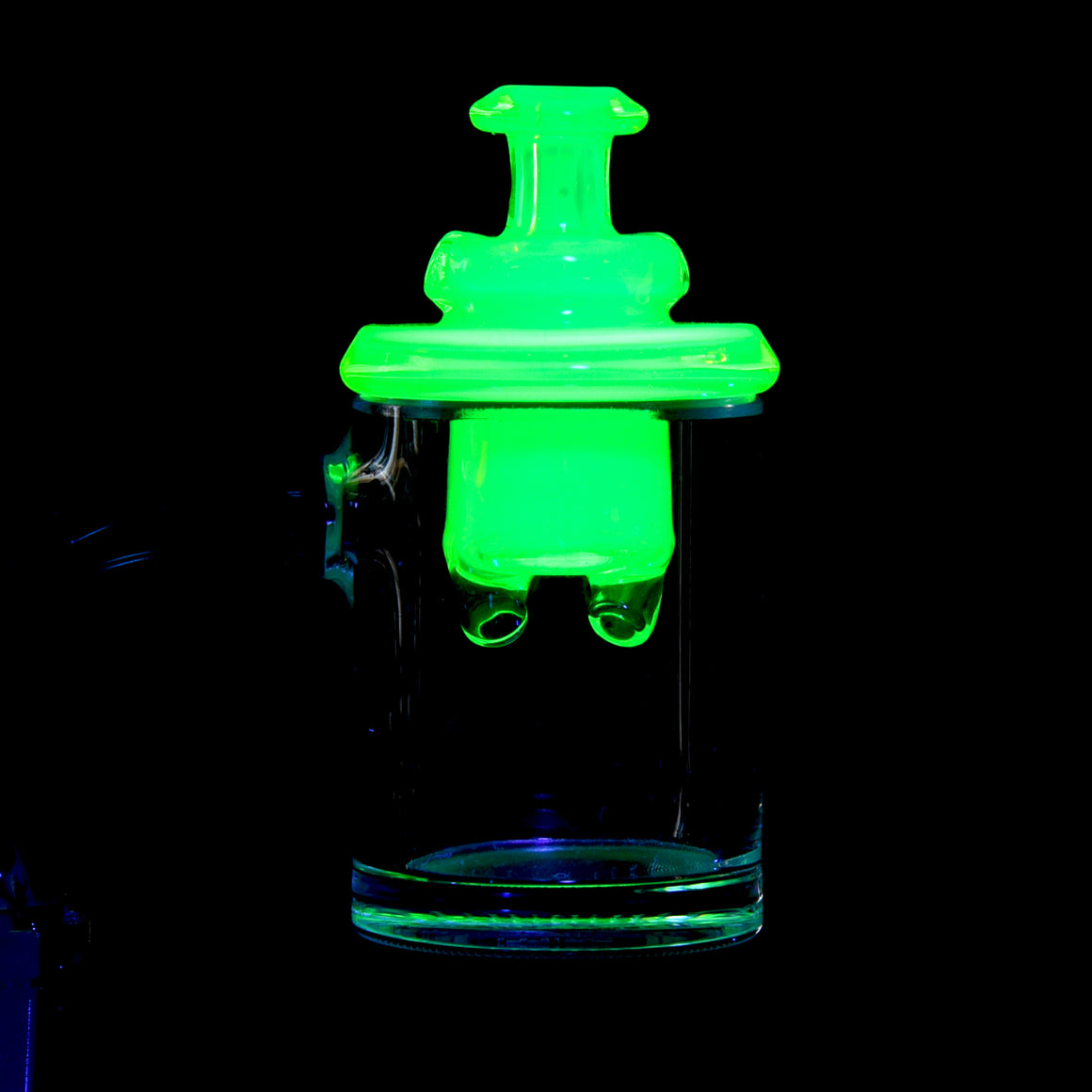UV Full-color Dual-intake Spinner Cap for 25-30mm Bucket Bangers - Ion over Moonstone