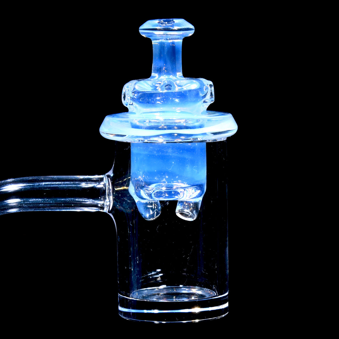 Full-color Dual-intake Spinner Cap for 25-30mm Bucket Bangers - Moonstone
