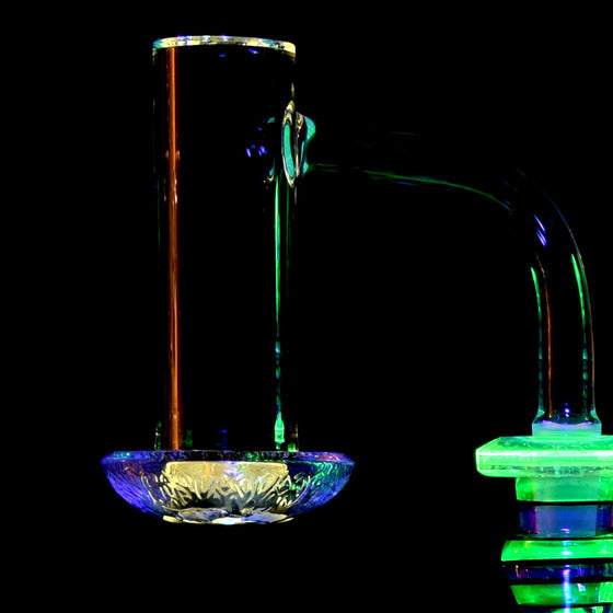 Sir Newton UV Reactive Auto-spinning Turbine Blender - 10mm/90° Joint