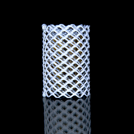 Mamba Guardz - Custom Nozzle Heat Shield for Blazer Big Shot & Vector Nitro - White/Gold