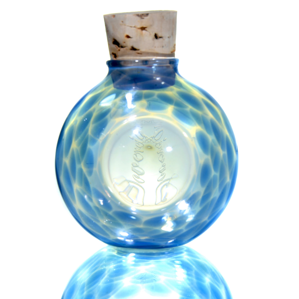 Steve x Holly Collab - Corked Magnifying Honeycomb Jar w/ Reflection Logo