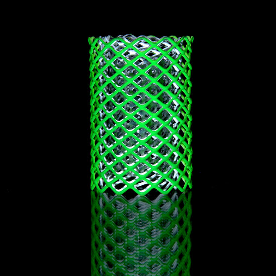 Mamba Guardz - Custom Nozzle Heat Shield for Blazer Big Shot & Vector Nitro - UV Green/White