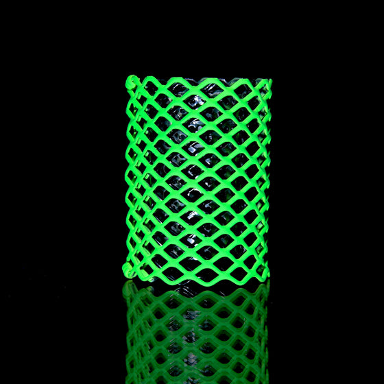 Mamba Guardz - Custom Nozzle Heat Shield for Blazer Big Shot & Vector Nitro - UV Green/Black