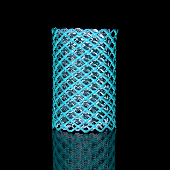 Mamba Guardz - Custom Nozzle Heat Shield for Blazer Big Shot & Vector Nitro - Sky Blue/White