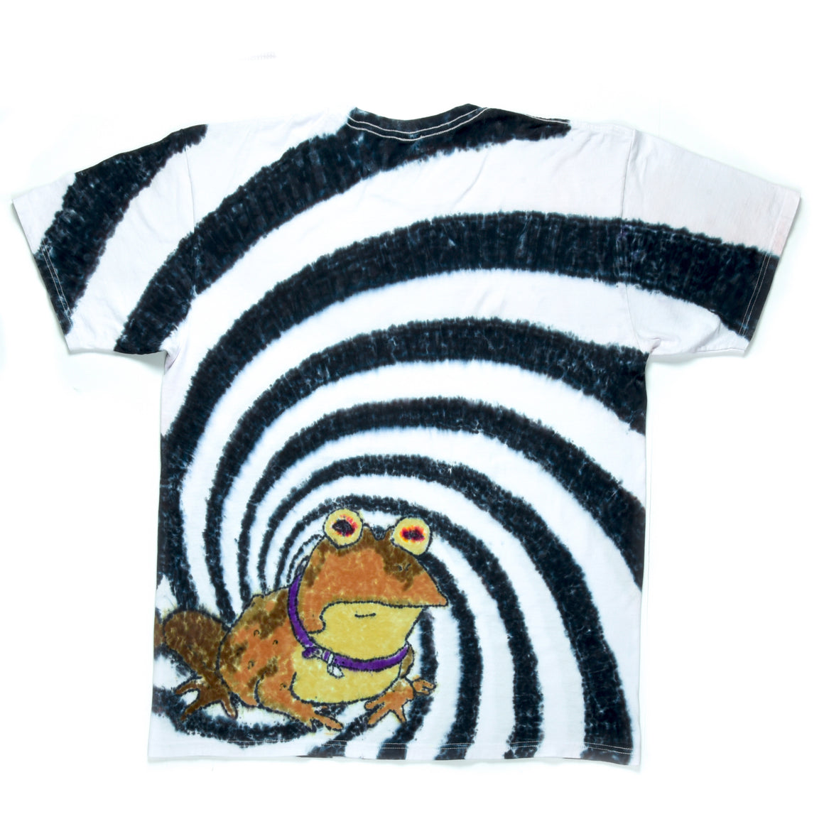 XL - Short-sleeve Tie Dye T-Shirt - "Hypnotoad"