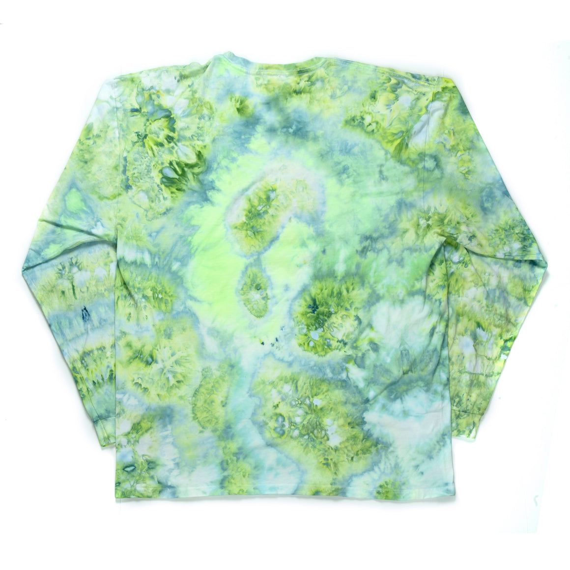 XXL - Collab UV Reactive Mandala/Ice Dyed Combo Long-sleeve Shirt