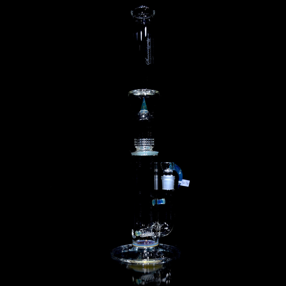 FGD PA 16mm DownGrid Stemline to Grid Dome Double Chamber Tube - Night Cap - 18mm Male