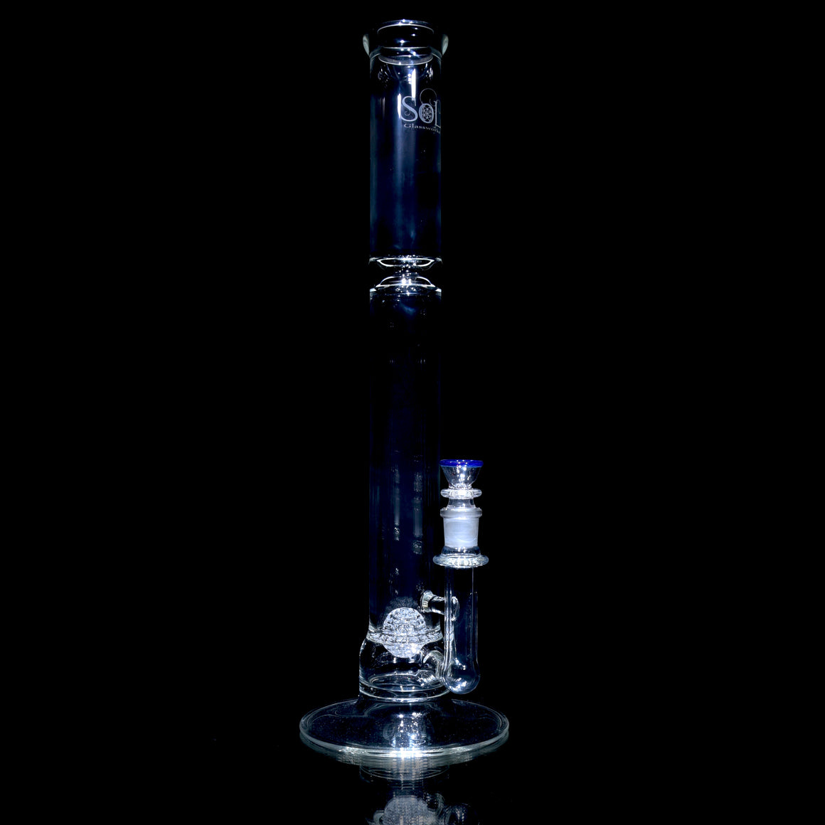 SoL-45 Lace-Sphere Straight Tube w/ AP-accented slide - 18mm Female