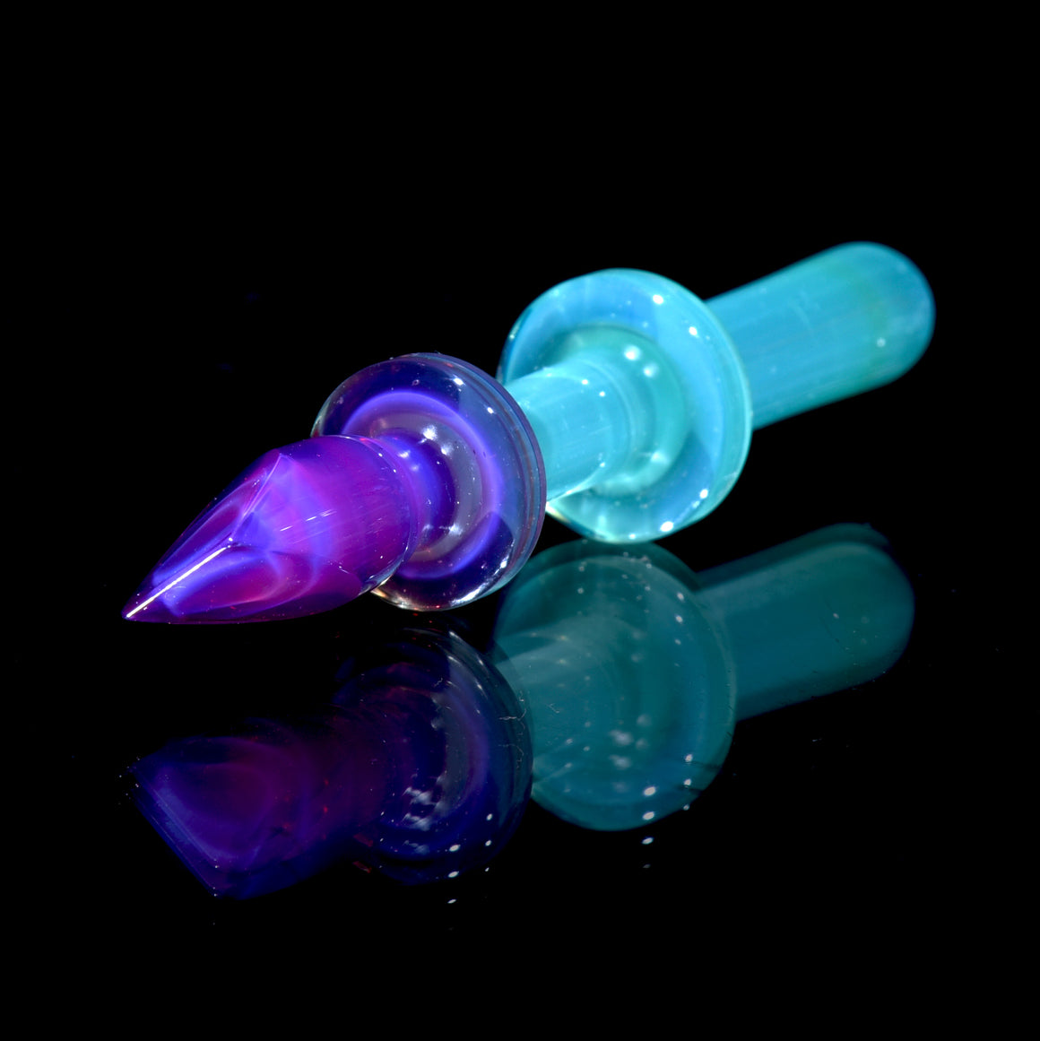 Coldworked Chisel/Flat Tip Dab Tool - Royal Jelly/Robin's Egg