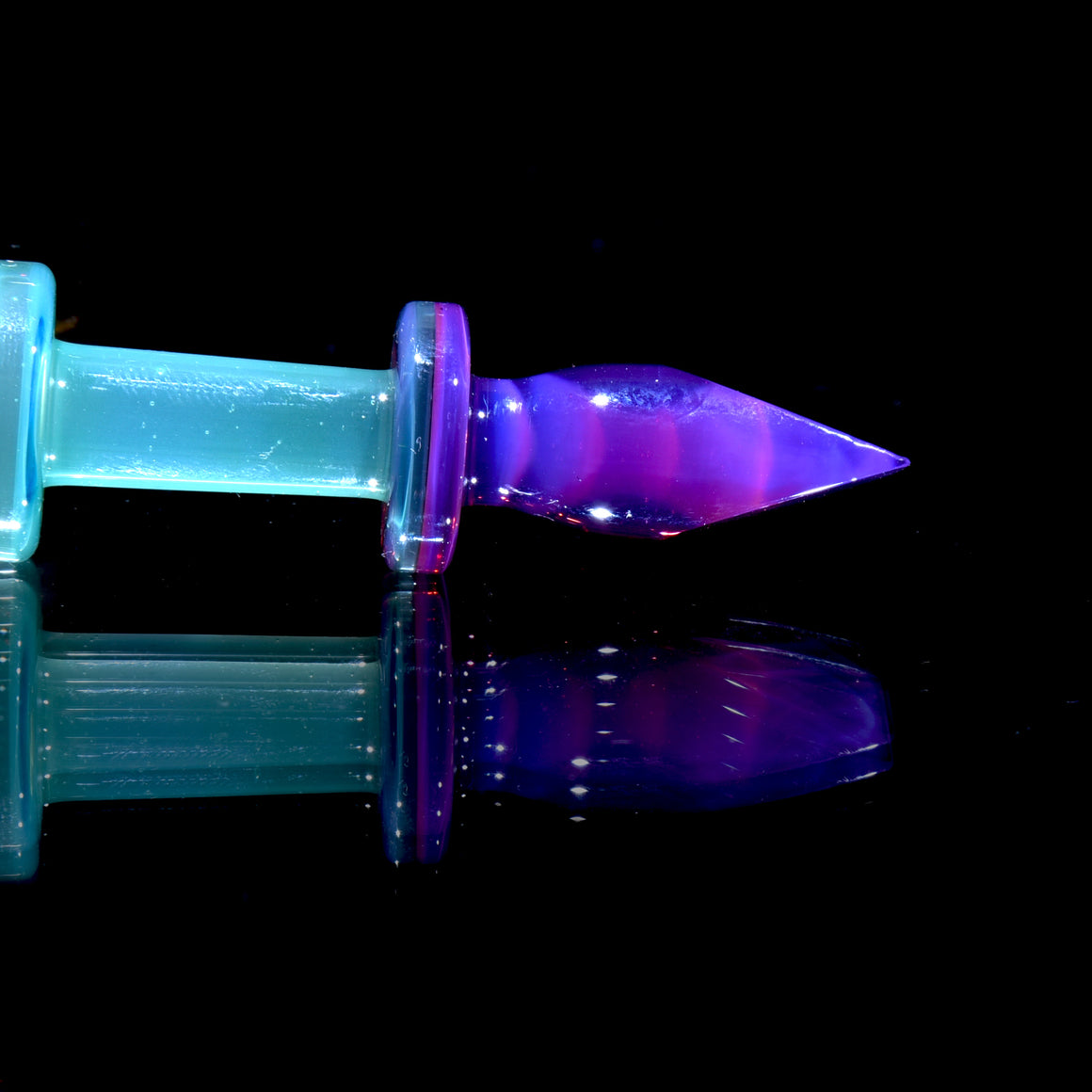 Coldworked Chisel/Flat Tip Dab Tool - Royal Jelly/Robin's Egg