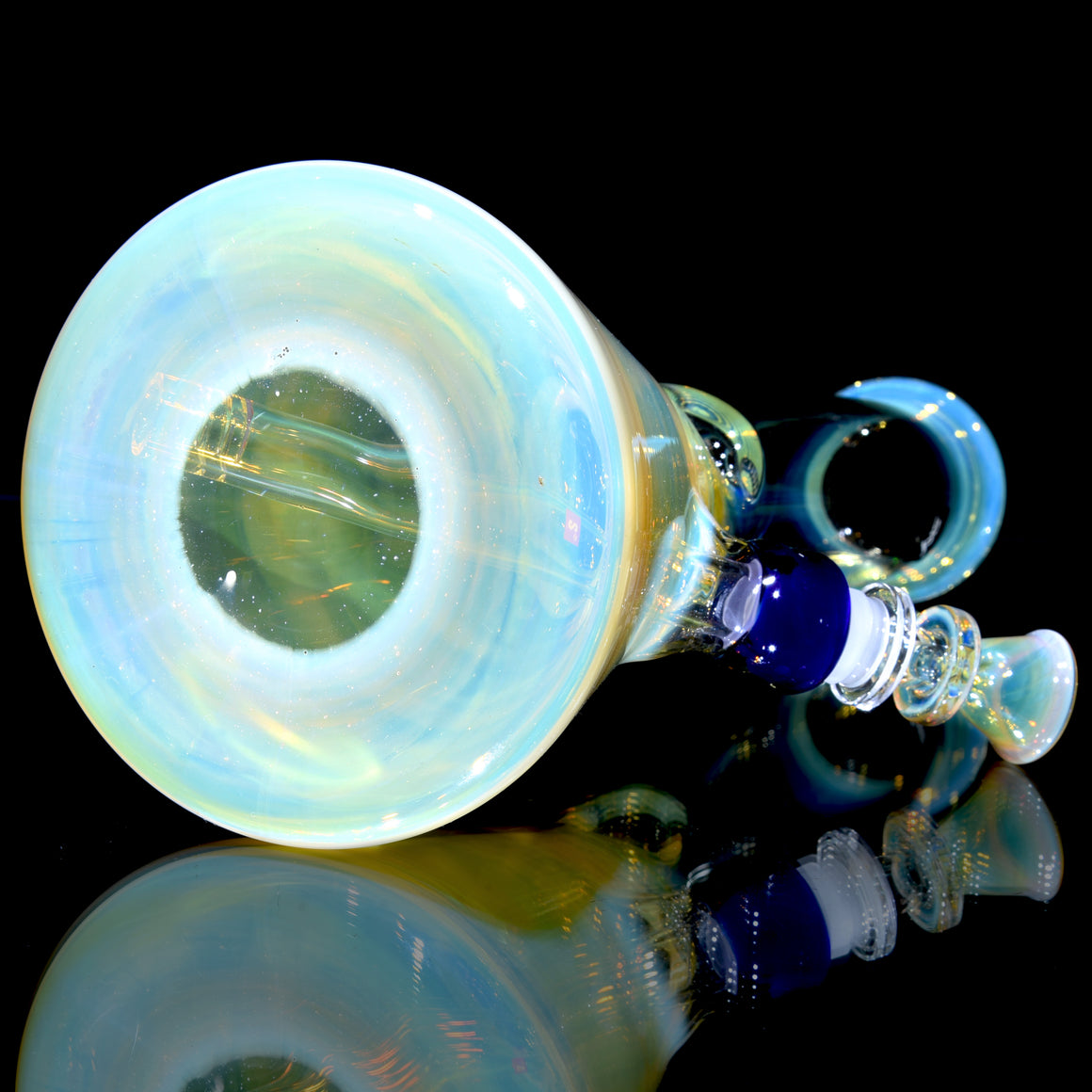 Mars - Fully-fumed Beaker Tube w/ Removable slitted downstem - 14mm Female