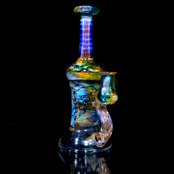 Radiant Honeycomb & Fume Etching Rig - 14mm Female