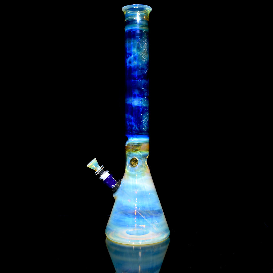 Venus - Fully-fumed Beaker Tube w/ Removable slitted downstem - 14mm Female