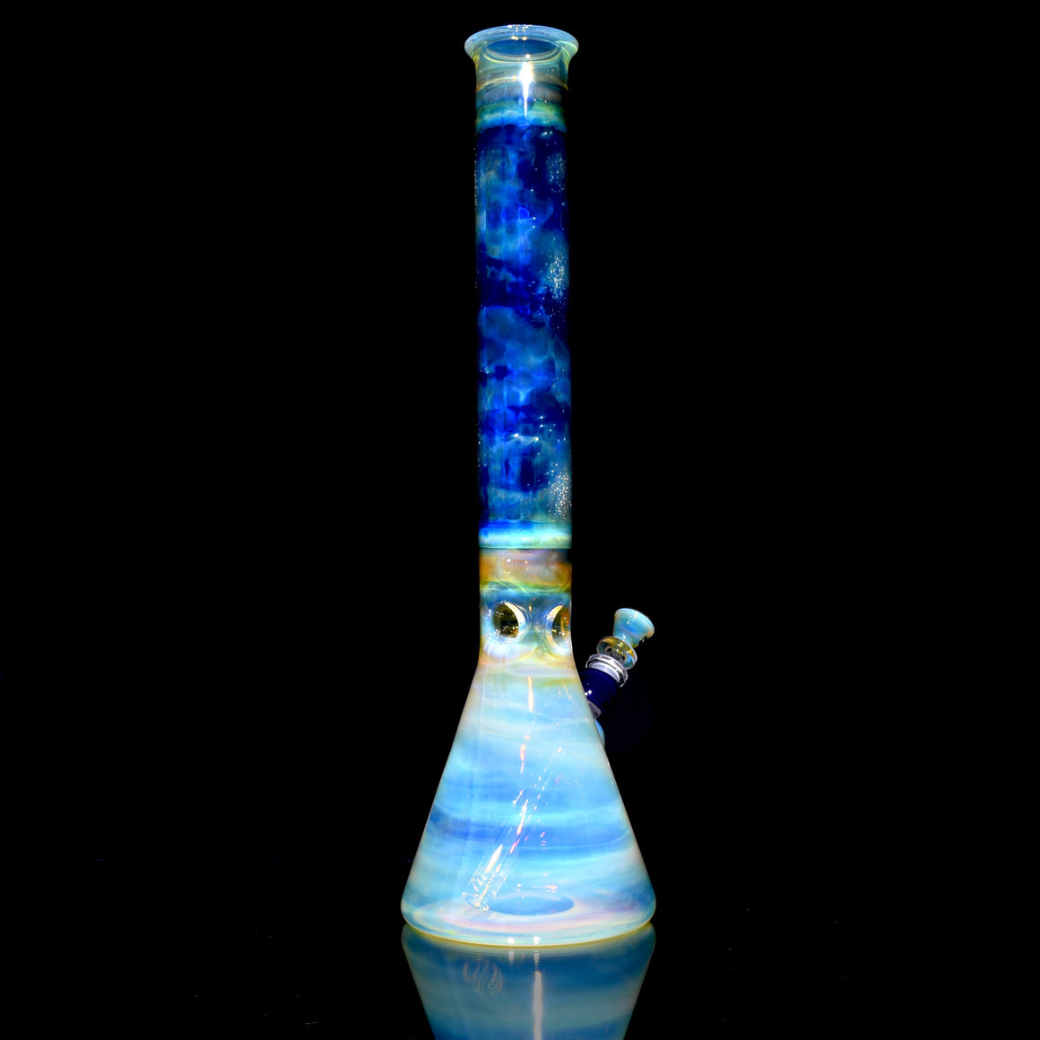 Venus - Fully-fumed Beaker Tube w/ Removable slitted downstem - 14mm Female
