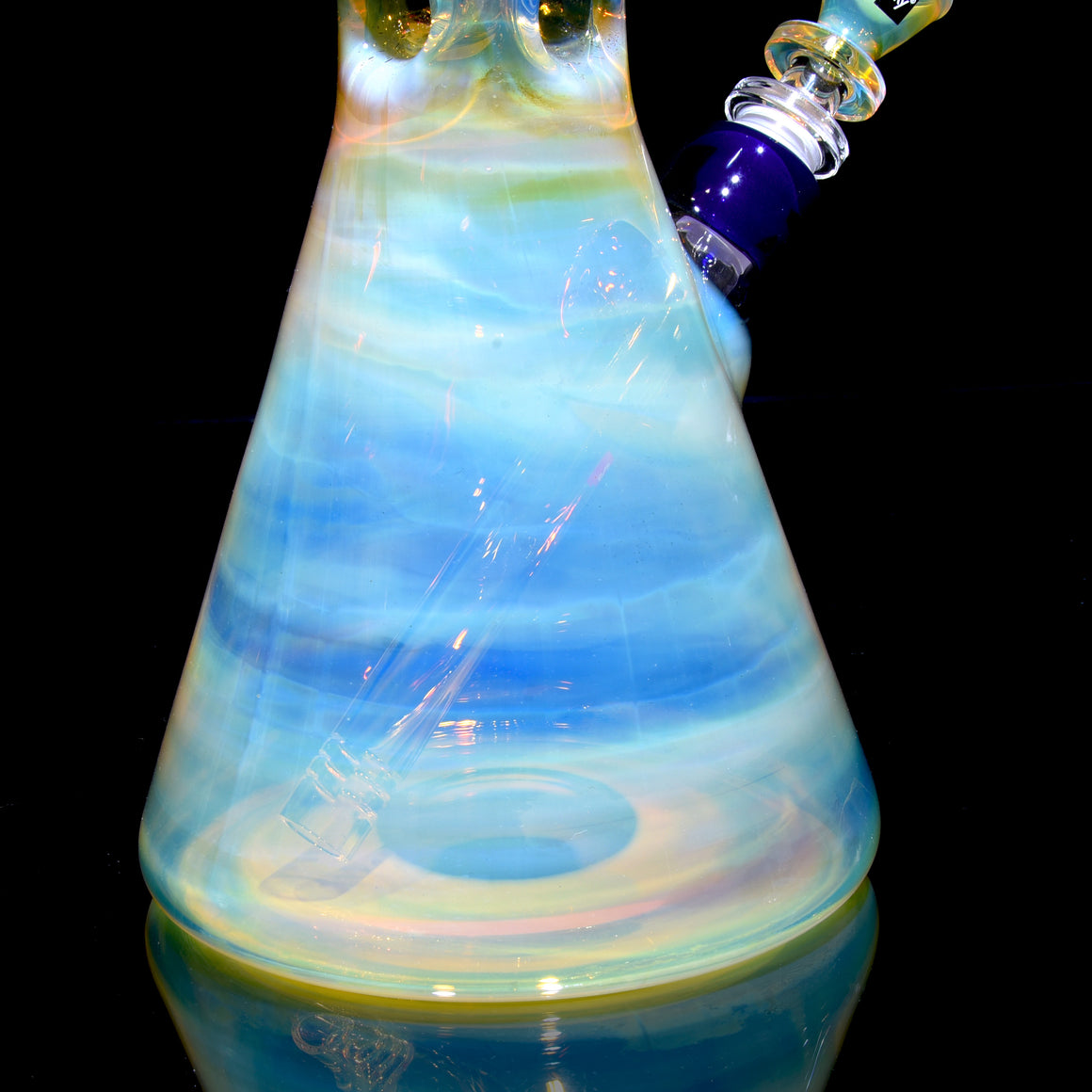 Venus - Fully-fumed Beaker Tube w/ Removable slitted downstem - 14mm Female