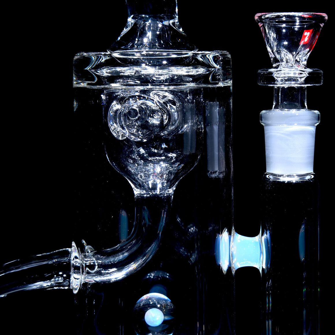 PA Proton Klein Recycler - Ghost - 14mm Female