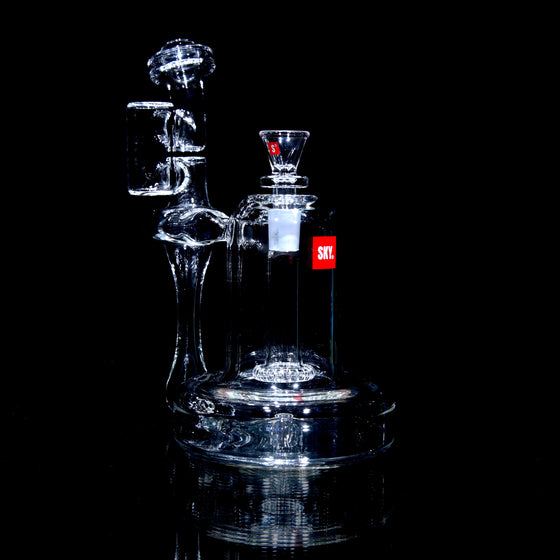Clear Neutron RBR-style Recycler - 14mm Female