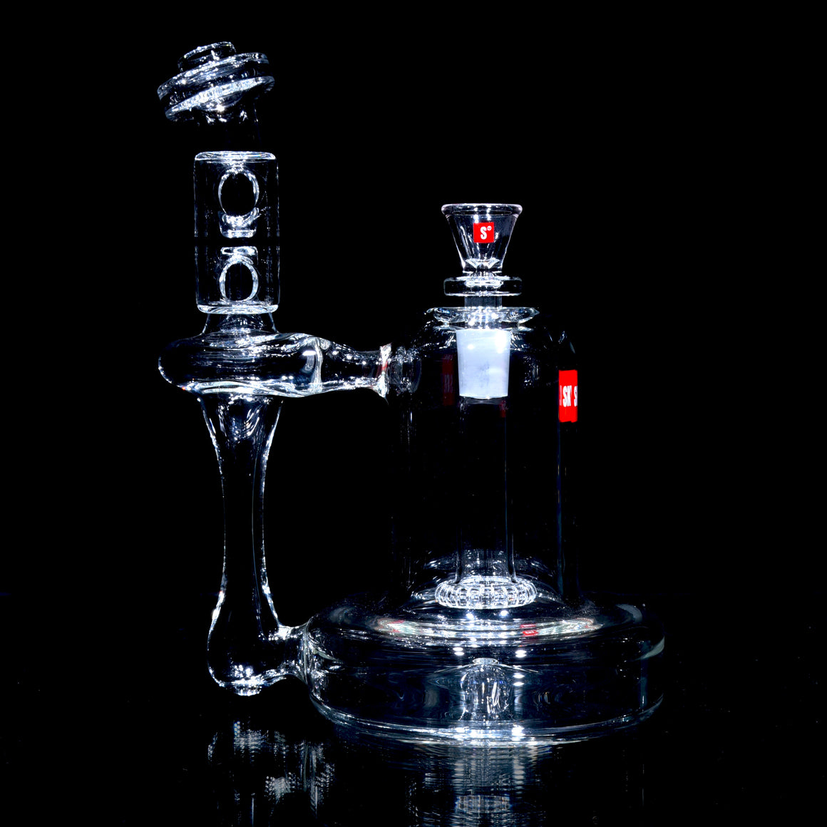 Clear Neutron RBR-style Recycler - 14mm Female