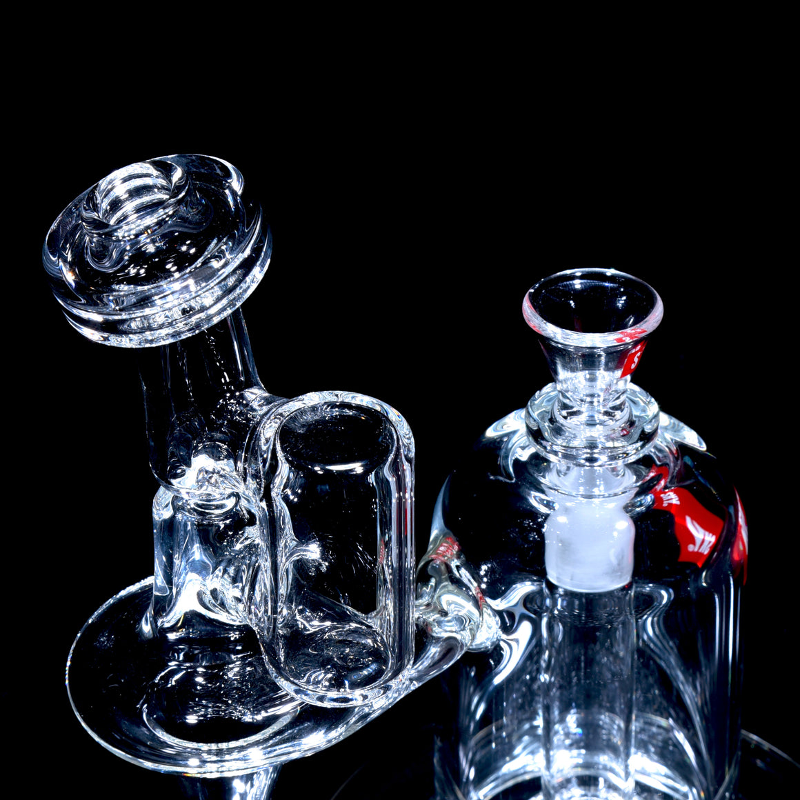 Clear Neutron RBR-style Recycler - 14mm Female