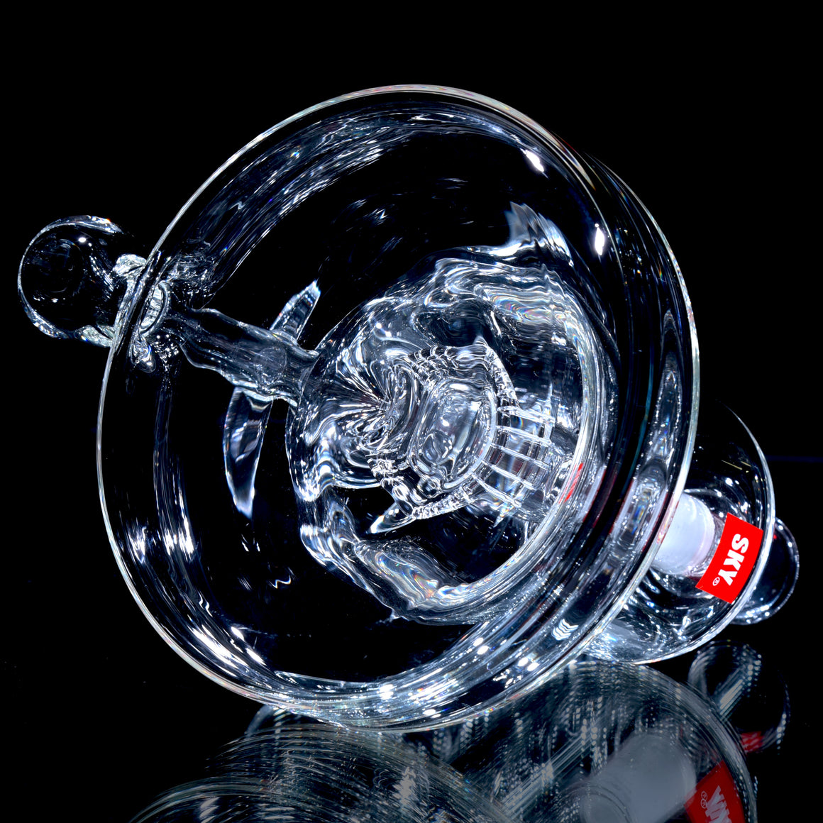 Clear Neutron RBR-style Recycler - 14mm Female