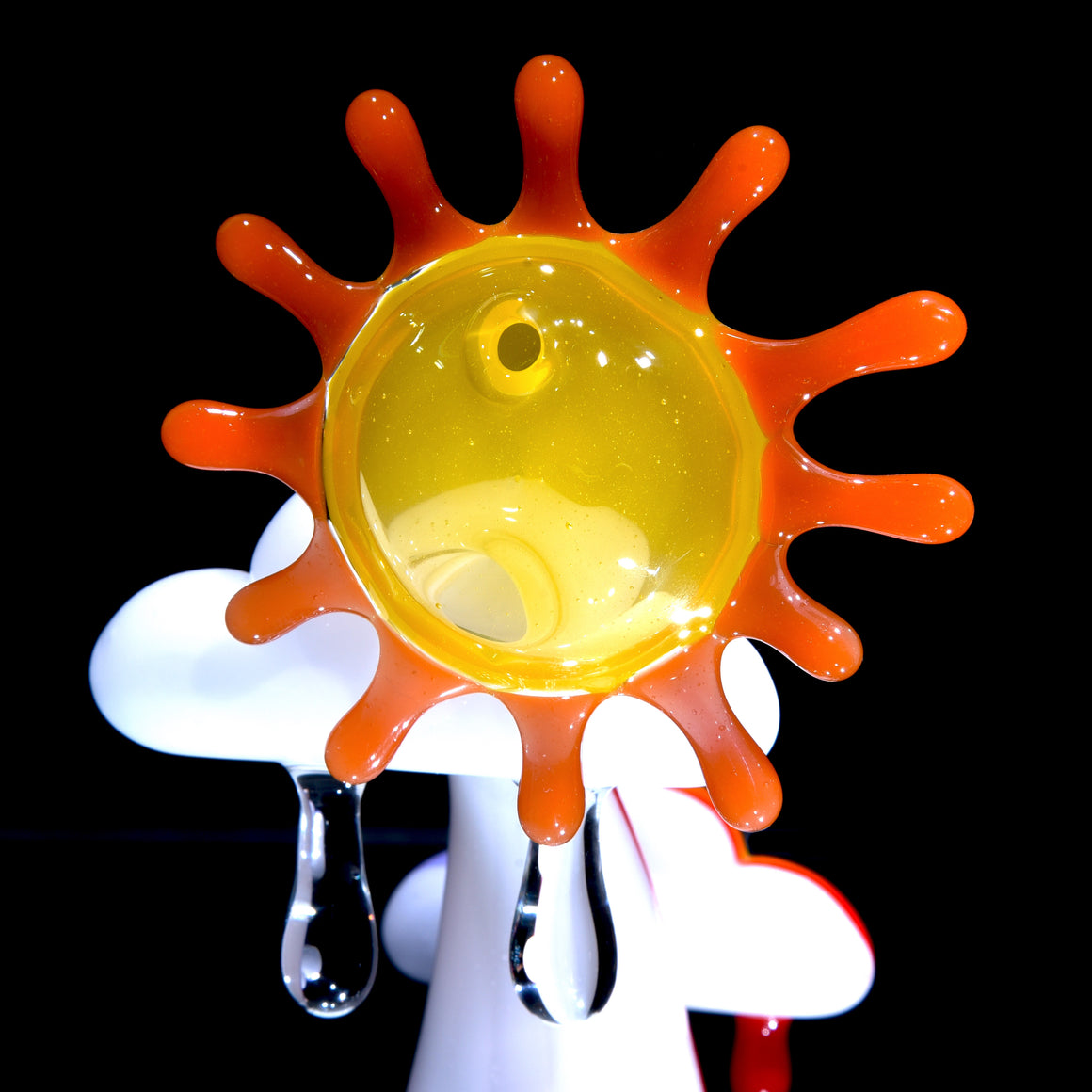 Smiling Sun w/ Puking Rainbow Cloud Rig  - 10mm Female