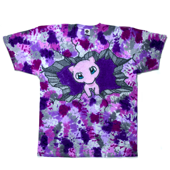 XL Short Sleeve Tie Dye T-Shirt - "Hello"