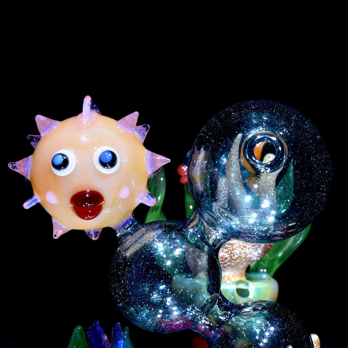 "Blooper" Oceanic Reef Scene Rig w/ Matching Cap - 10mm Female