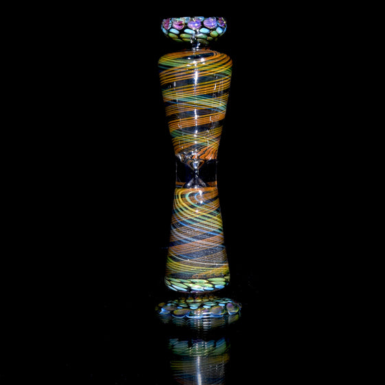 Fully-worked Fume Honeycomb/Reticello Hourglass Sand Timer