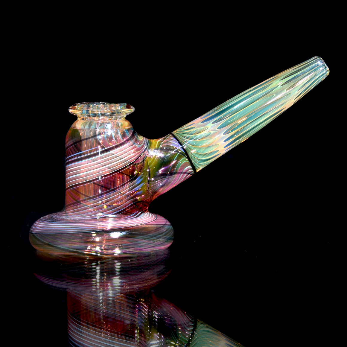 Fully-worked Fume Reti/Honeycomb Dewaar Dry Rig - 10mm Female