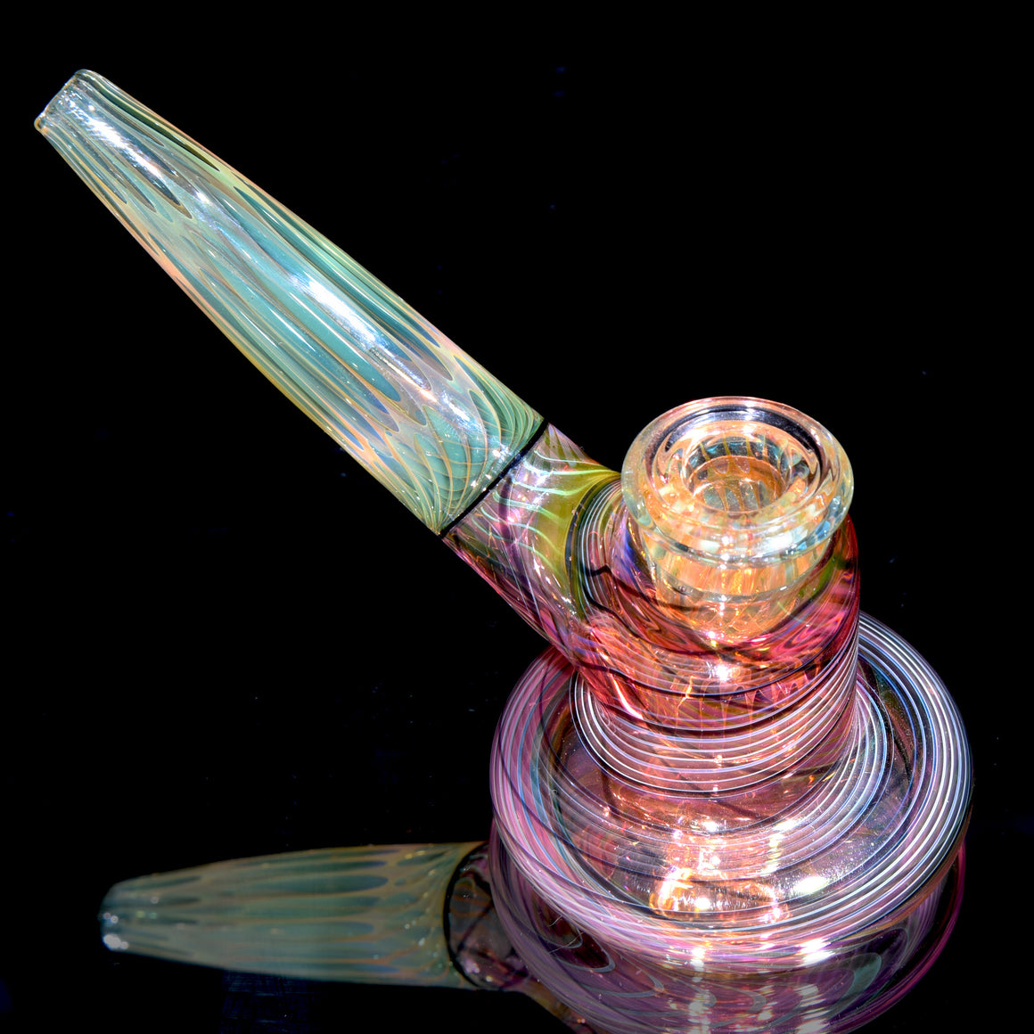 Fully-worked Fume Reti/Honeycomb Dewaar Dry Rig - 10mm Female