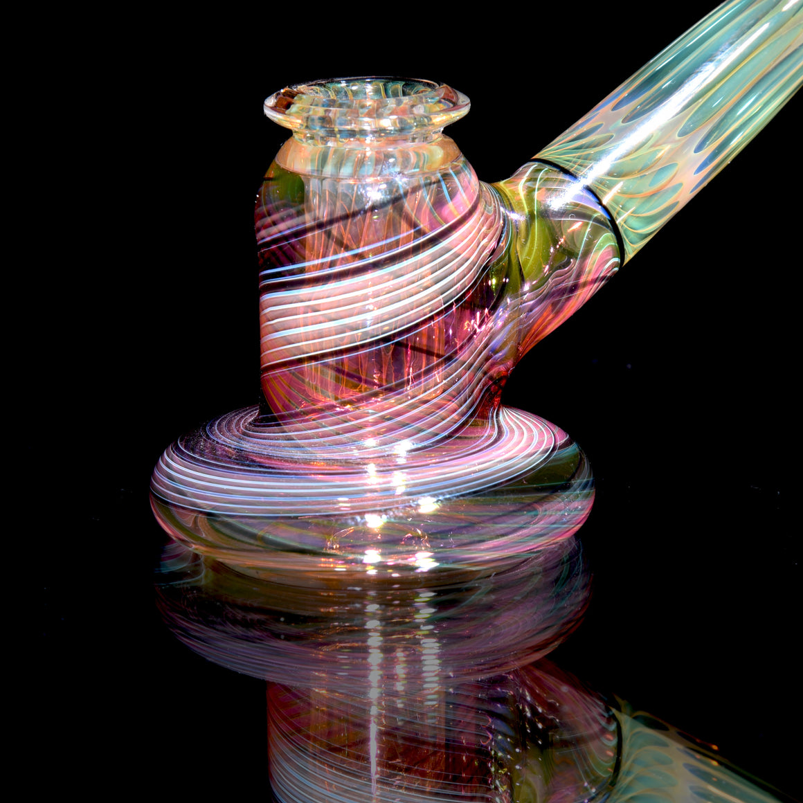Fully-worked Fume Reti/Honeycomb Dewaar Dry Rig - 10mm Female