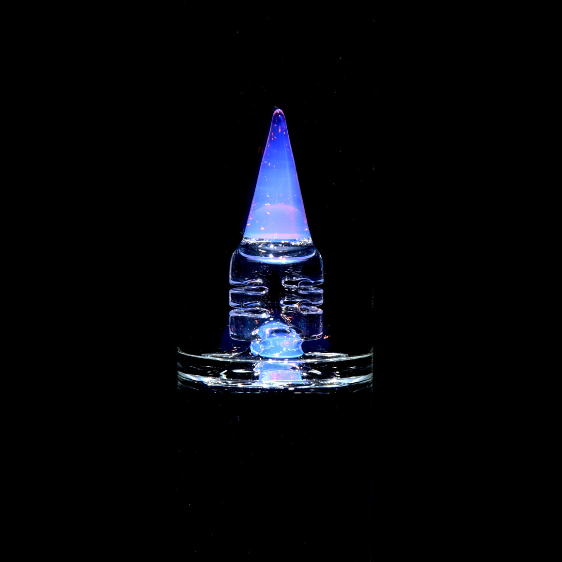 Accented 44mm Upgrid Double Stemline Straight Tube w/ 4-hole Horned Slide - Neo Opal - 18mm Female