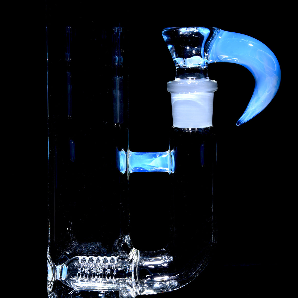 Accented 44mm Upgrid Stemline Straight Tube w/ 4-hole Horned Slide - Ozone - 18mm Female