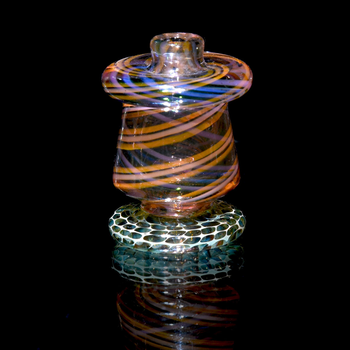 Fully-worked Fume Honeycomb/Reti Cap