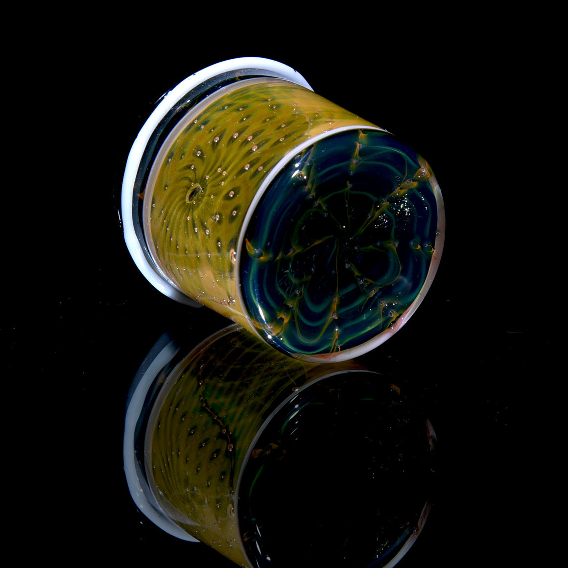 Lidded Airtight Baller Jar - Fume Reti w/ Bubble Trap Wrap & Rake