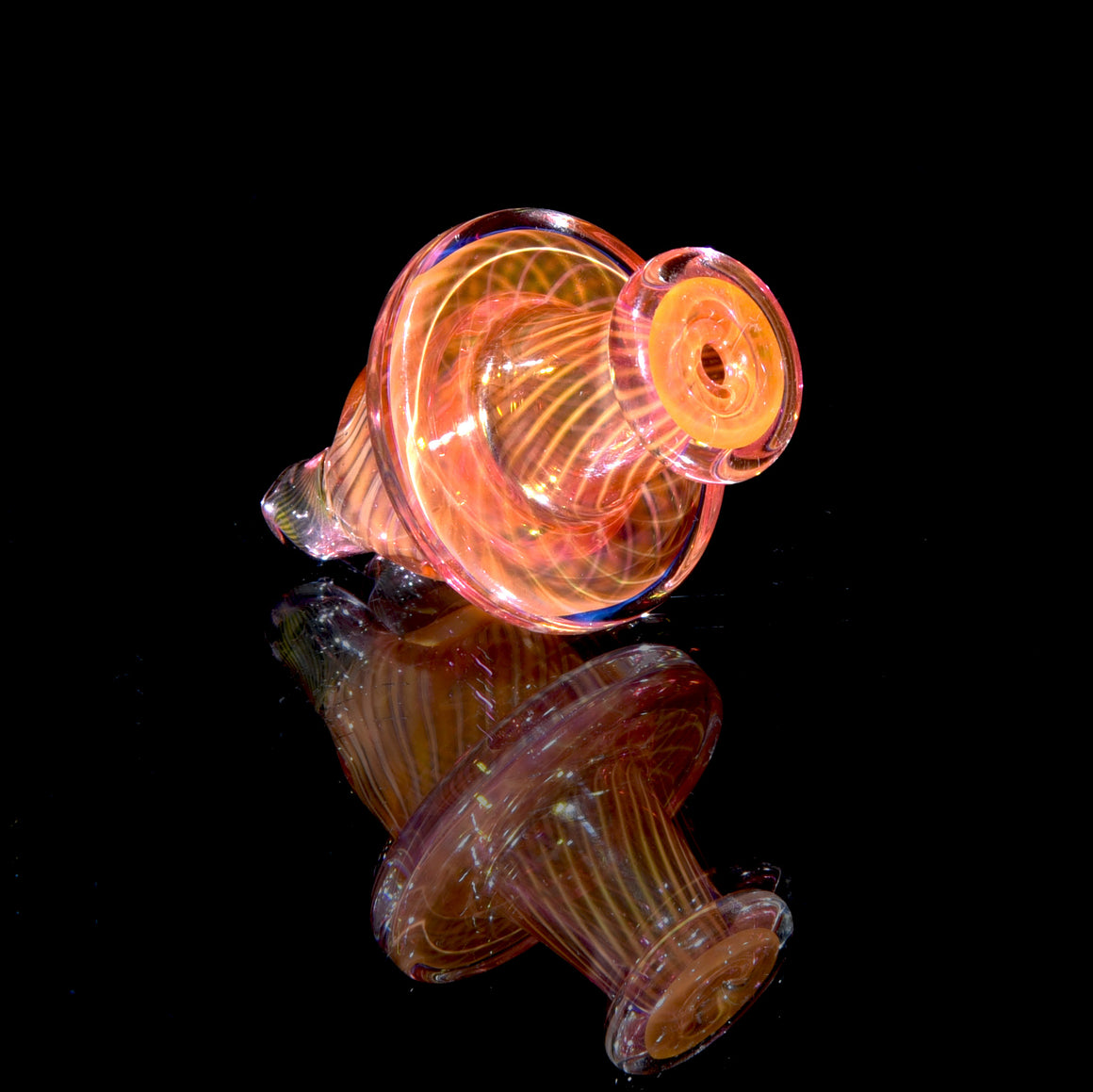 Fully-fumed Dual-hole Spinner Cap