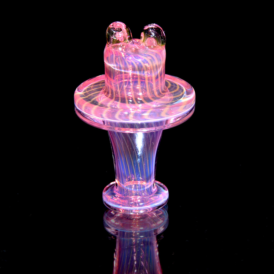 Fully-fumed Dual-hole Spinner Cap