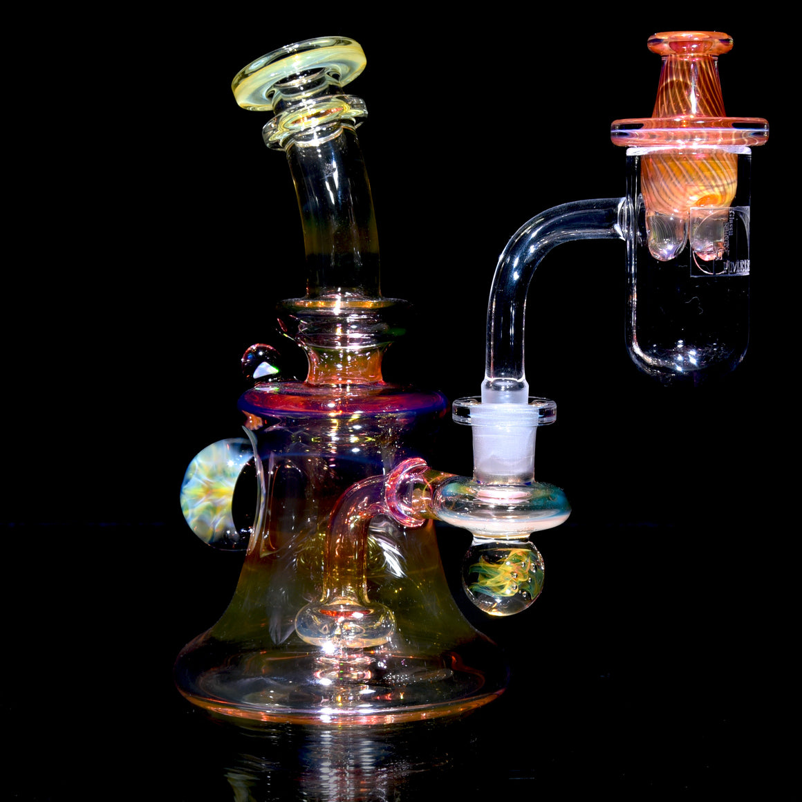 Fully-fumed Dual-hole Spinner Cap