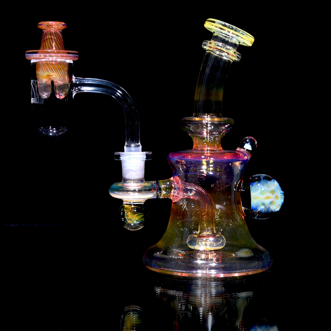 Fully-fumed Dual-hole Spinner Cap