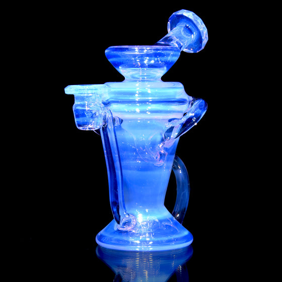 Faceted Double-uptake Refined Klein Recycler - CFL Lucid - 10mm Female