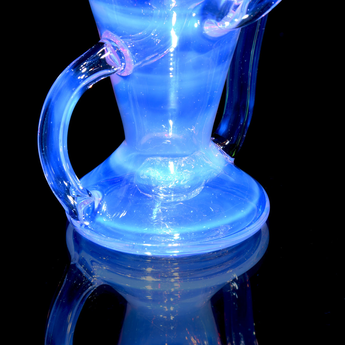 Faceted Double-uptake Refined Klein Recycler - CFL Lucid - 10mm Female