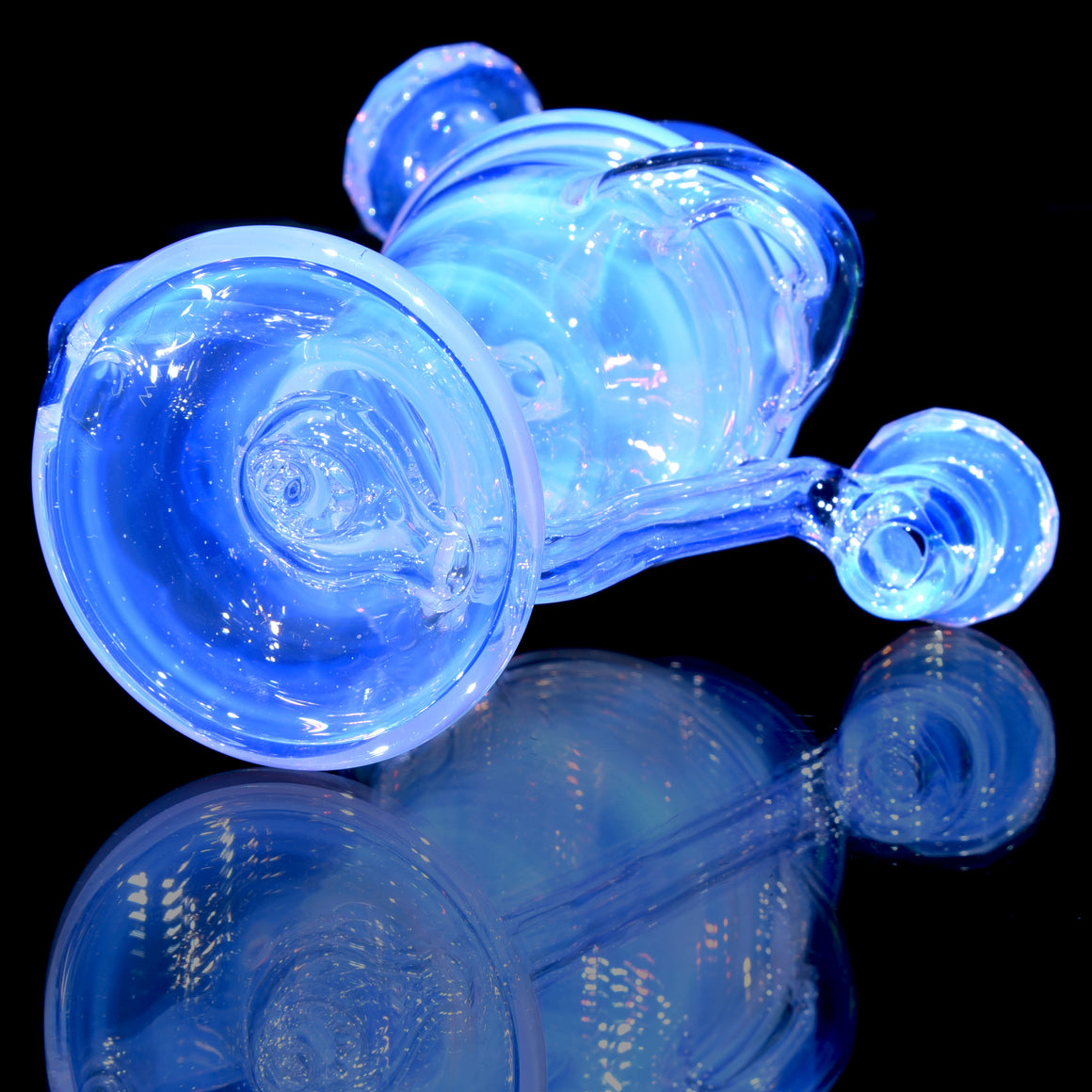 Faceted Double-uptake Refined Klein Recycler - CFL Lucid - 10mm Female
