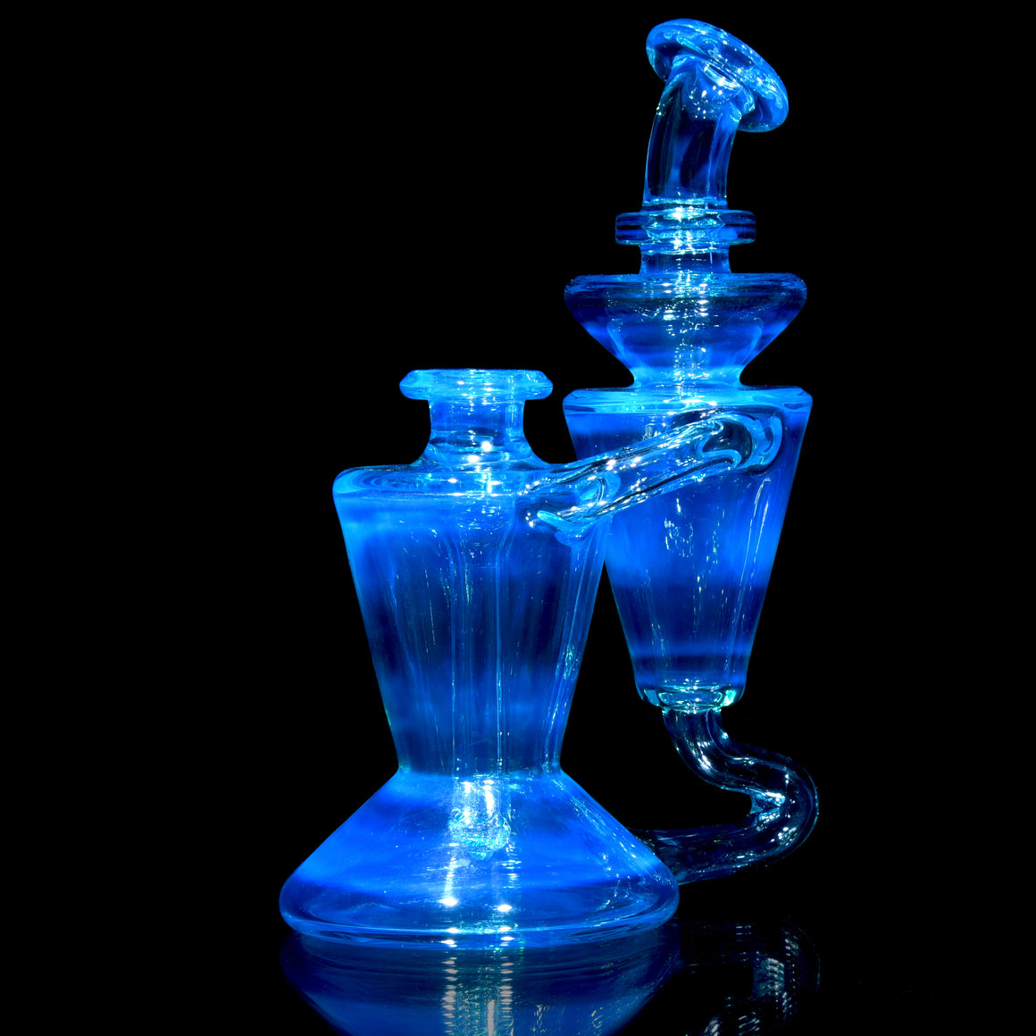 Classic Single-uptake Floating RBR-style Recycler w/ Blender Cap - Meta-Terrania - 10mm Female
