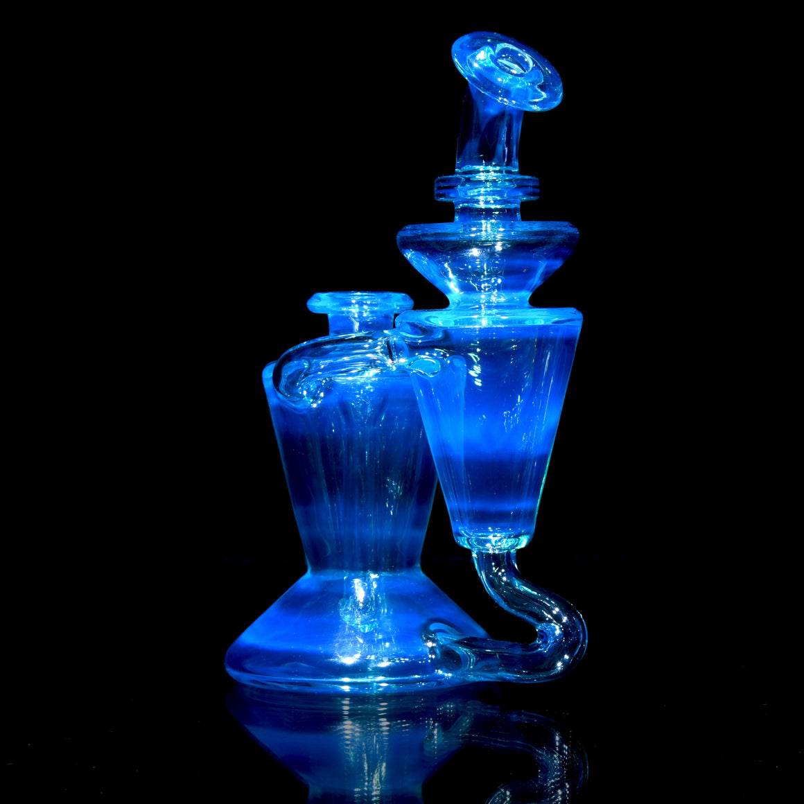 Classic Single-uptake Floating RBR-style Recycler w/ Blender Cap - Meta-Terrania - 10mm Female