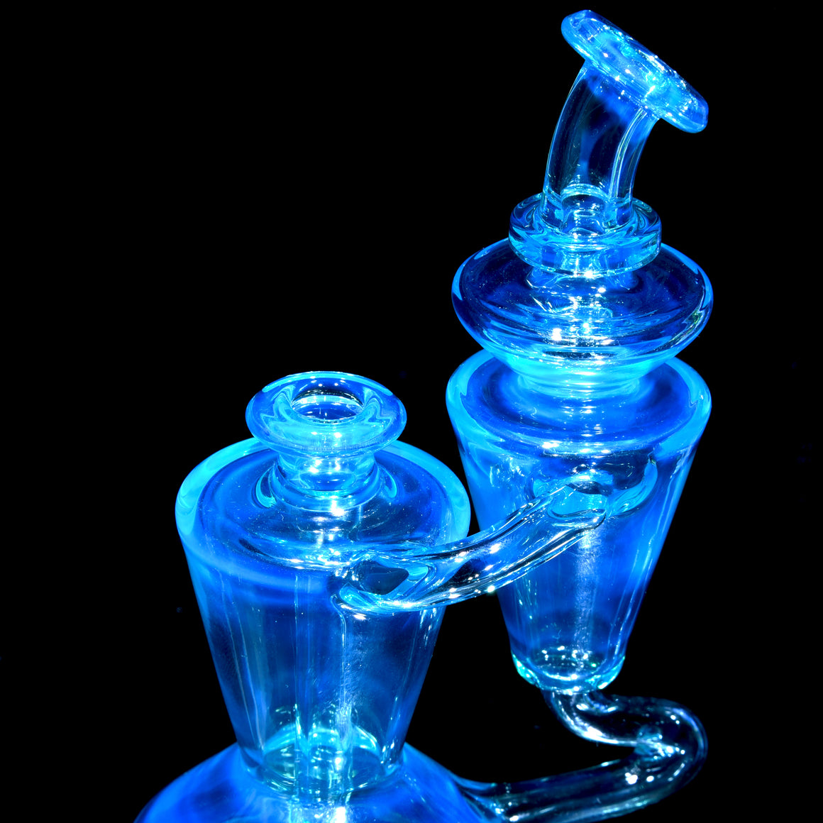 Classic Single-uptake Floating RBR-style Recycler w/ Blender Cap - Meta-Terrania - 10mm Female